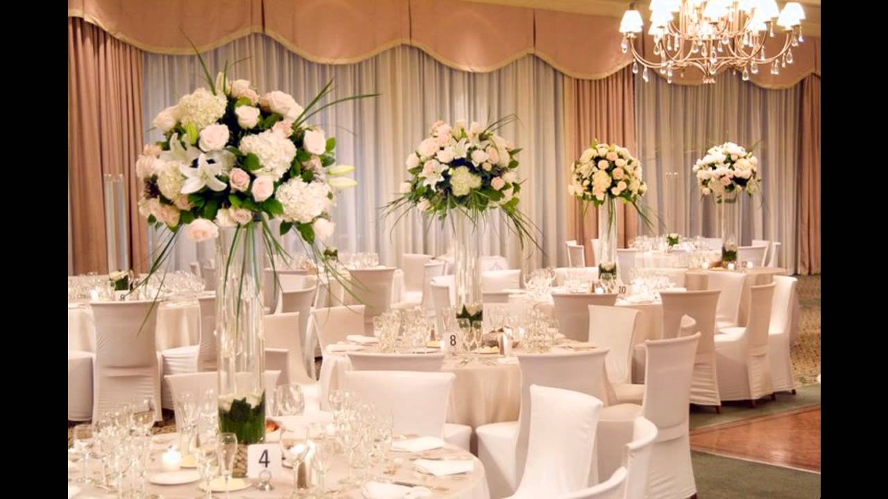 elegant wedding flower arrangements