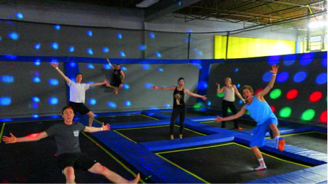 Adrenaline trampolining hotsell